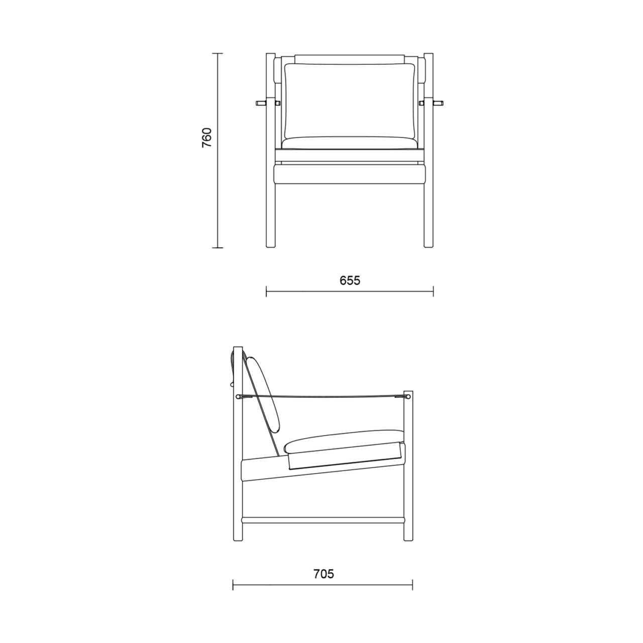 Hans Bølling|HB Lounge Chair