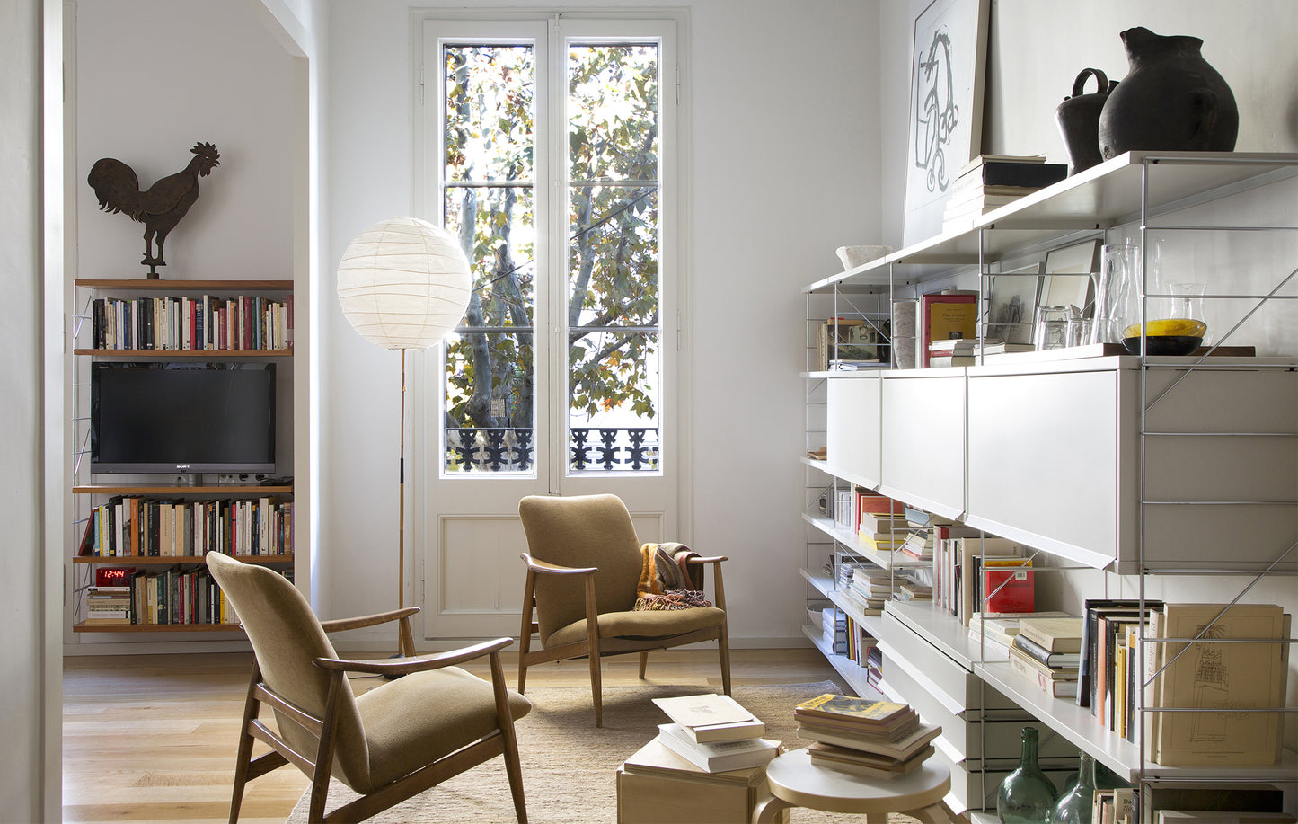 JM Massana /JM Tremoleda| TRIA Shelving System Living Room