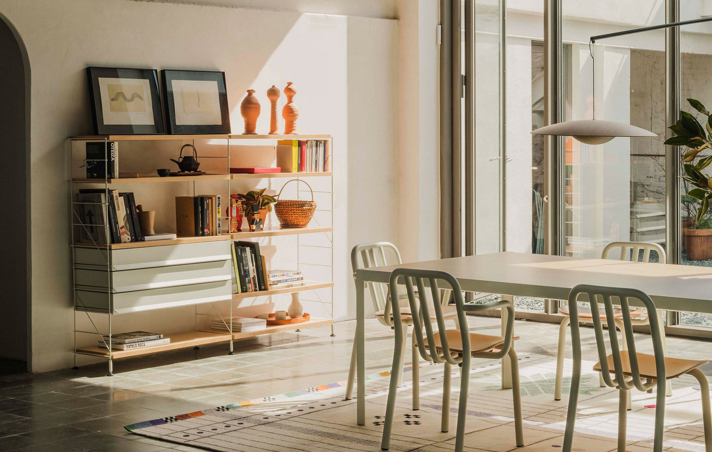 JM Massana /JM Tremoleda| TRIA Shelving System Living Room