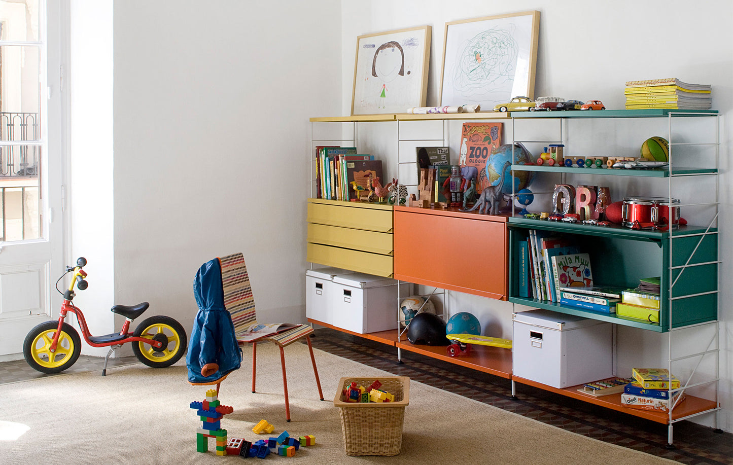 JM Massana /JM Tremoled| TRIA Shelving System Kids&Teens