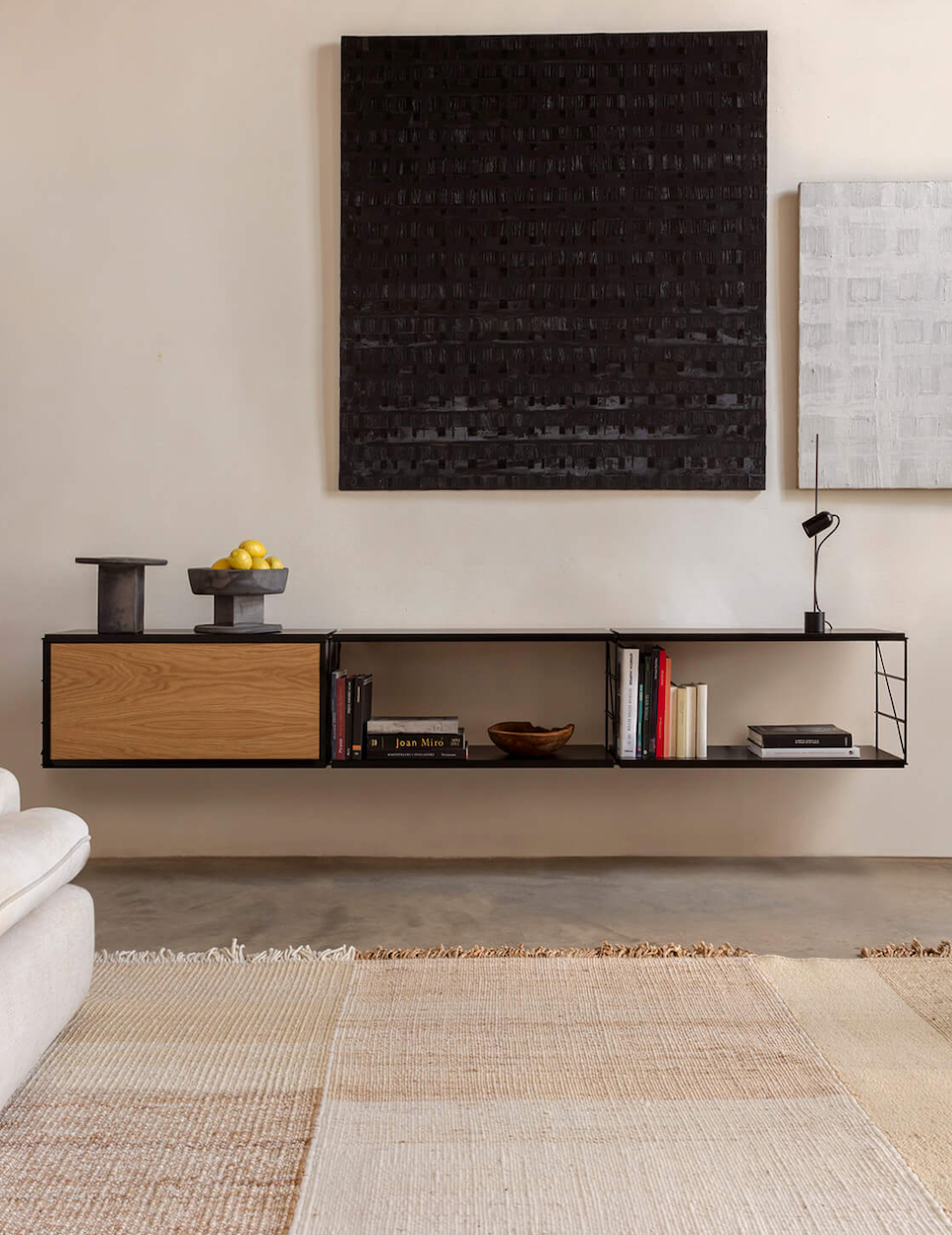 JM Massana /JM Tremoleda| TRIA Shelving System Living Room