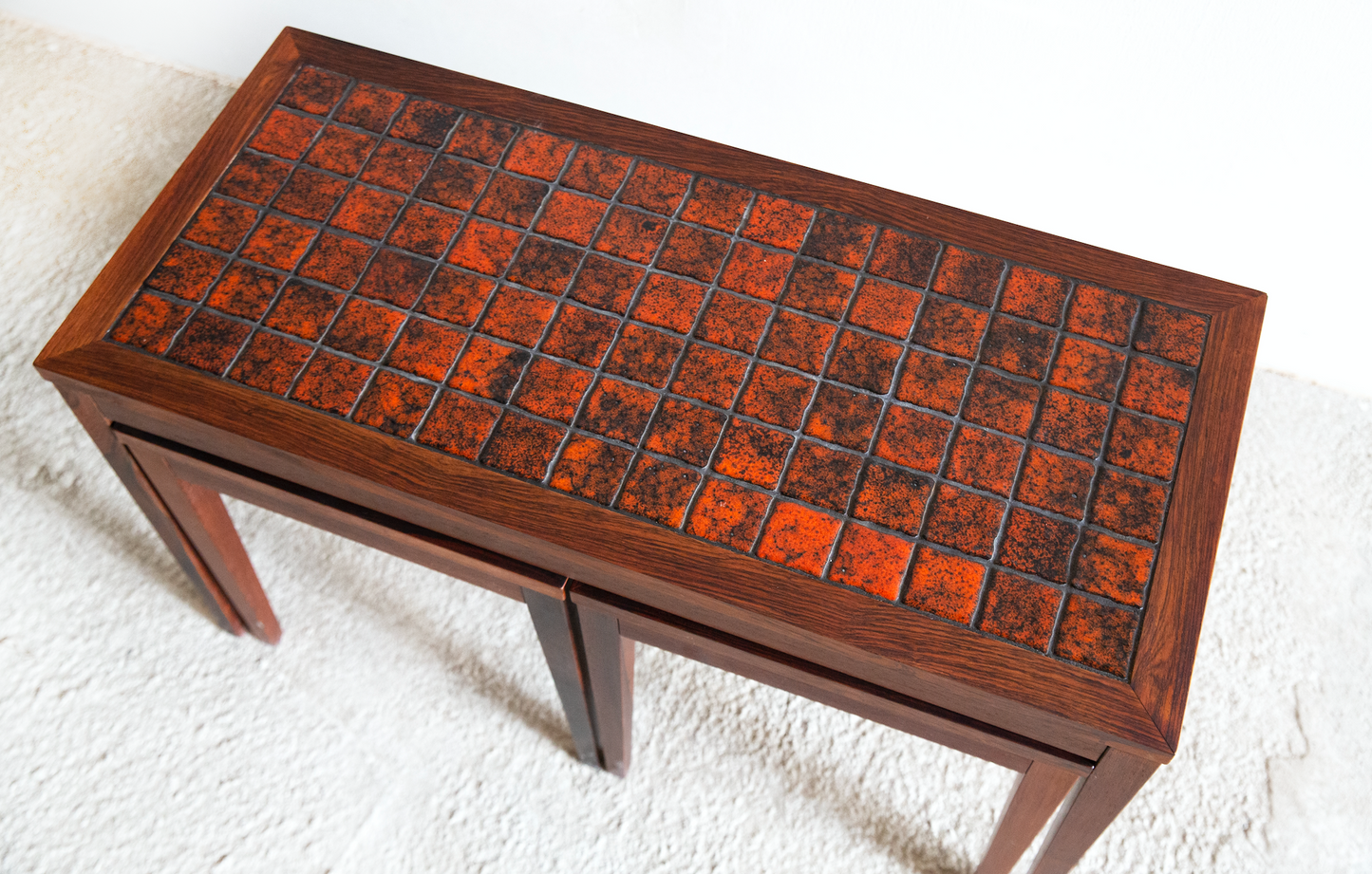 60's Vintage Nesting Table
