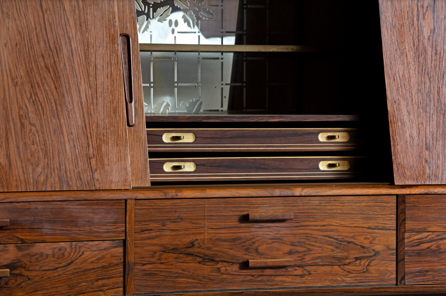 60's Vintage Rosewood Sideboard