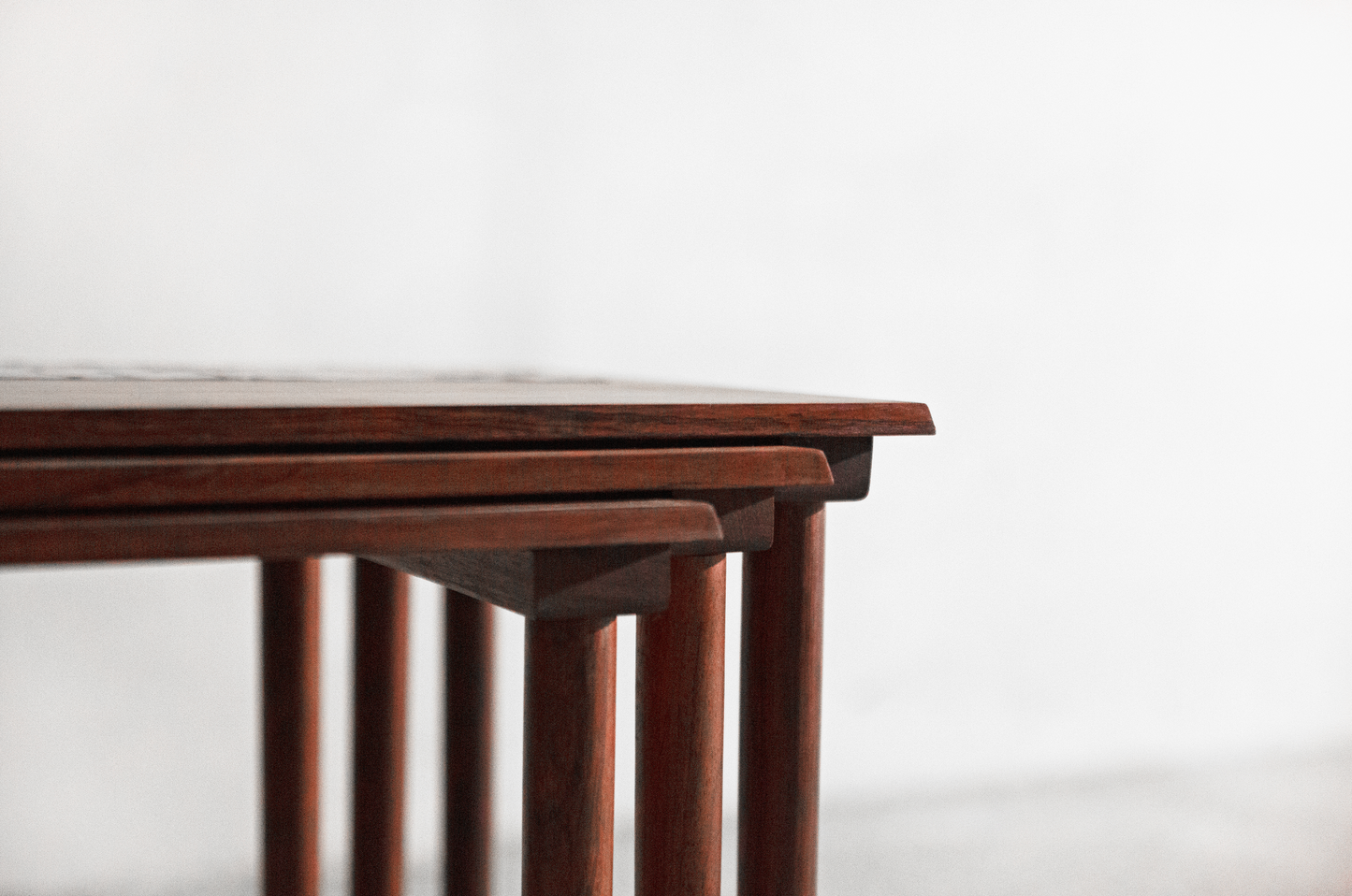 60's Vintage Rosewood Nesting Table