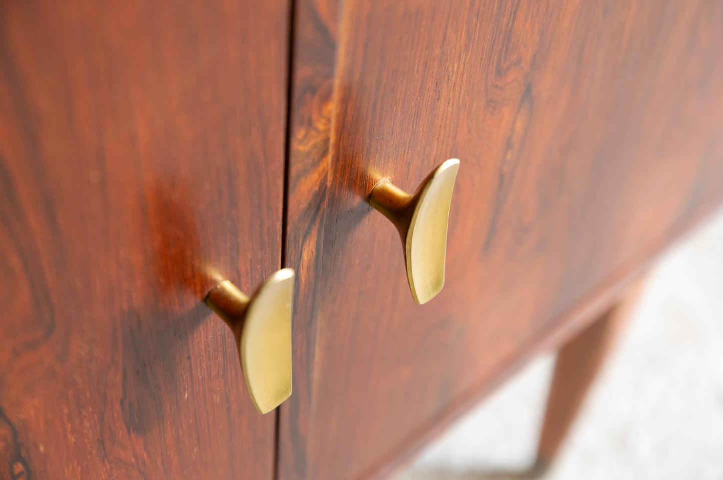 60's Vintage Rosewood Cabinet