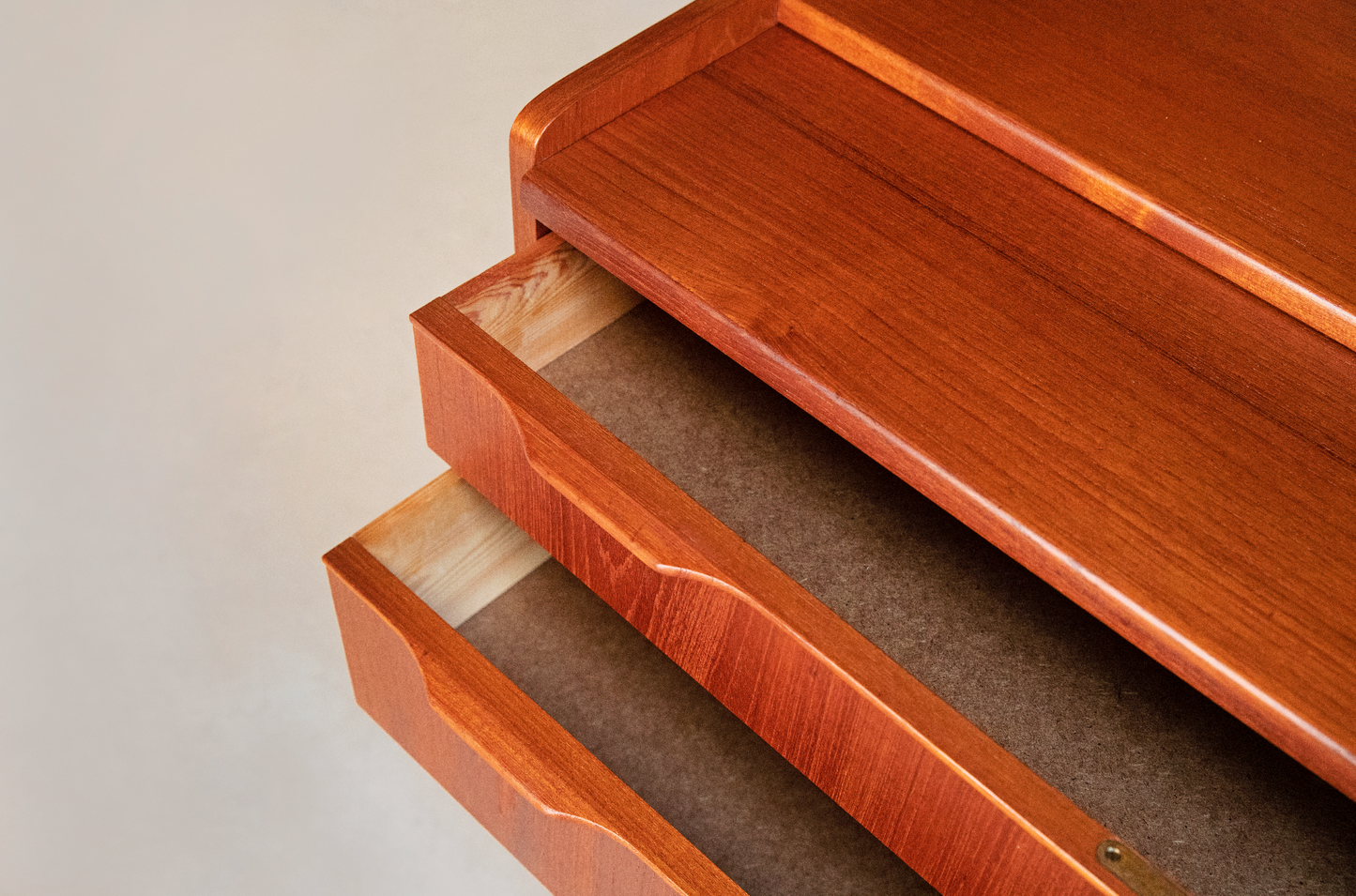 Teak Makeup Cabinet
