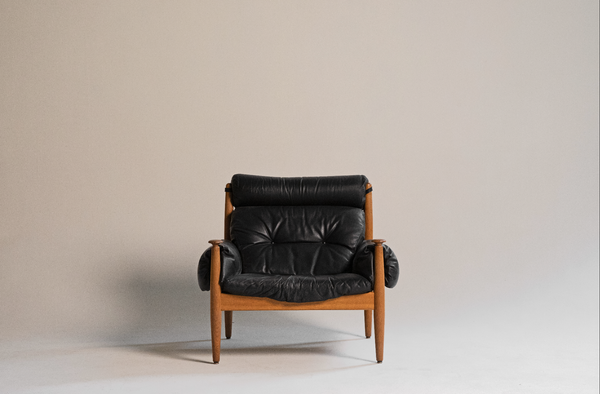 Scandinavian Vintage Leather Sofa