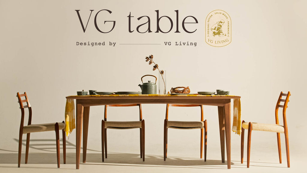 讓一張桌子成為一種生活的代名詞｜VG Living首件設計『VG Table』