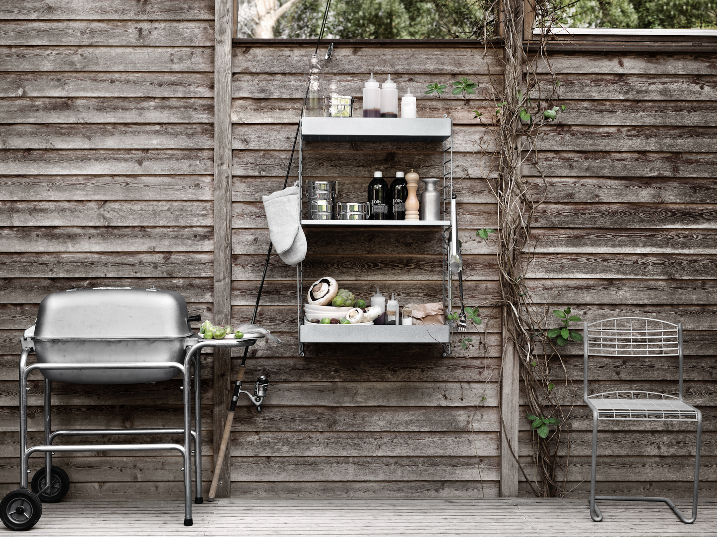 String｜Outdoor Free Standing 立地式層架