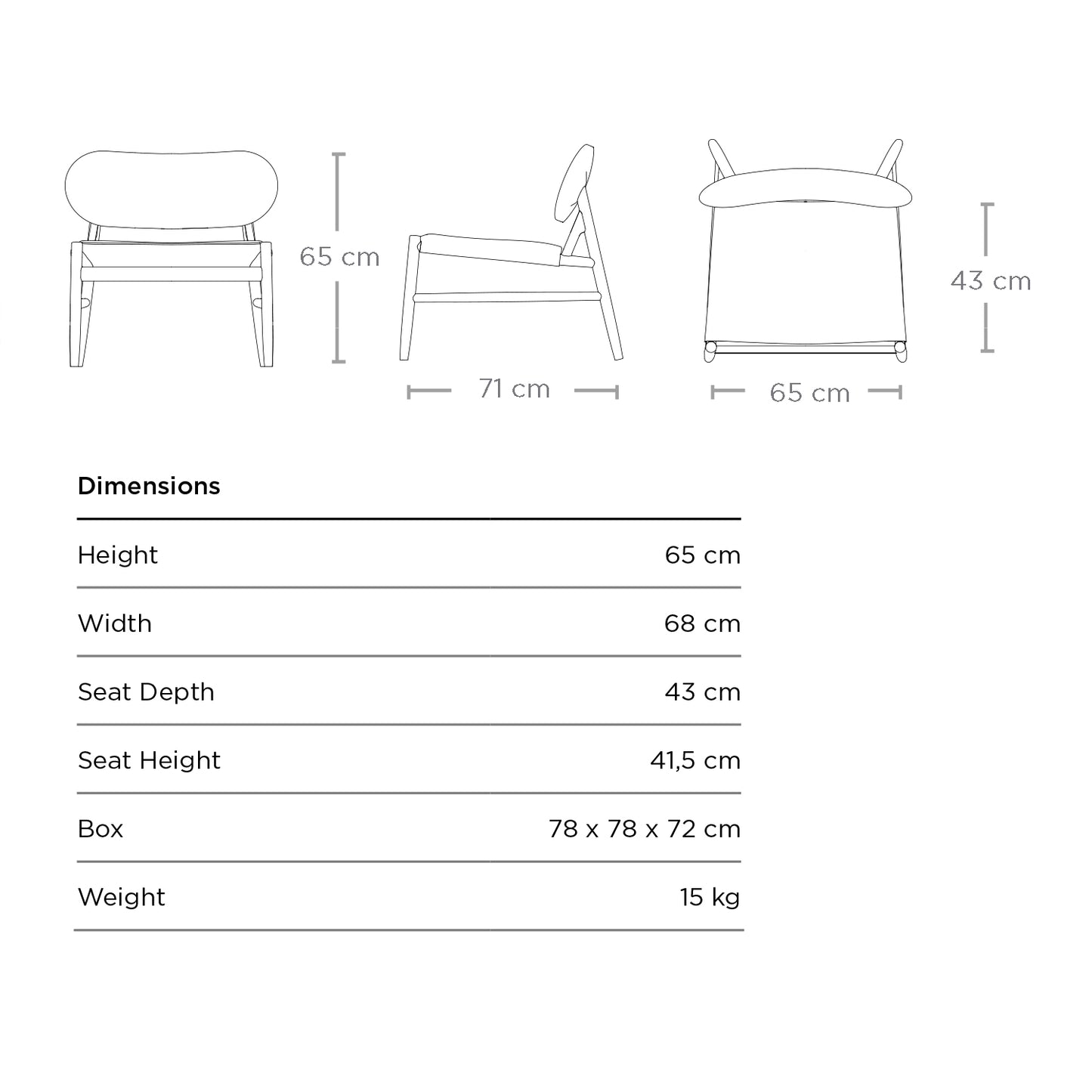 OEO Studio｜Ferdinand Lounge Chair