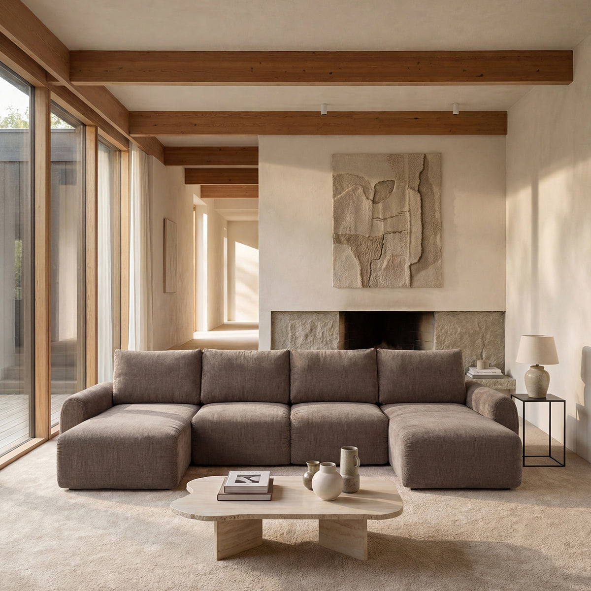 Norum Sofa Bed U Shape
