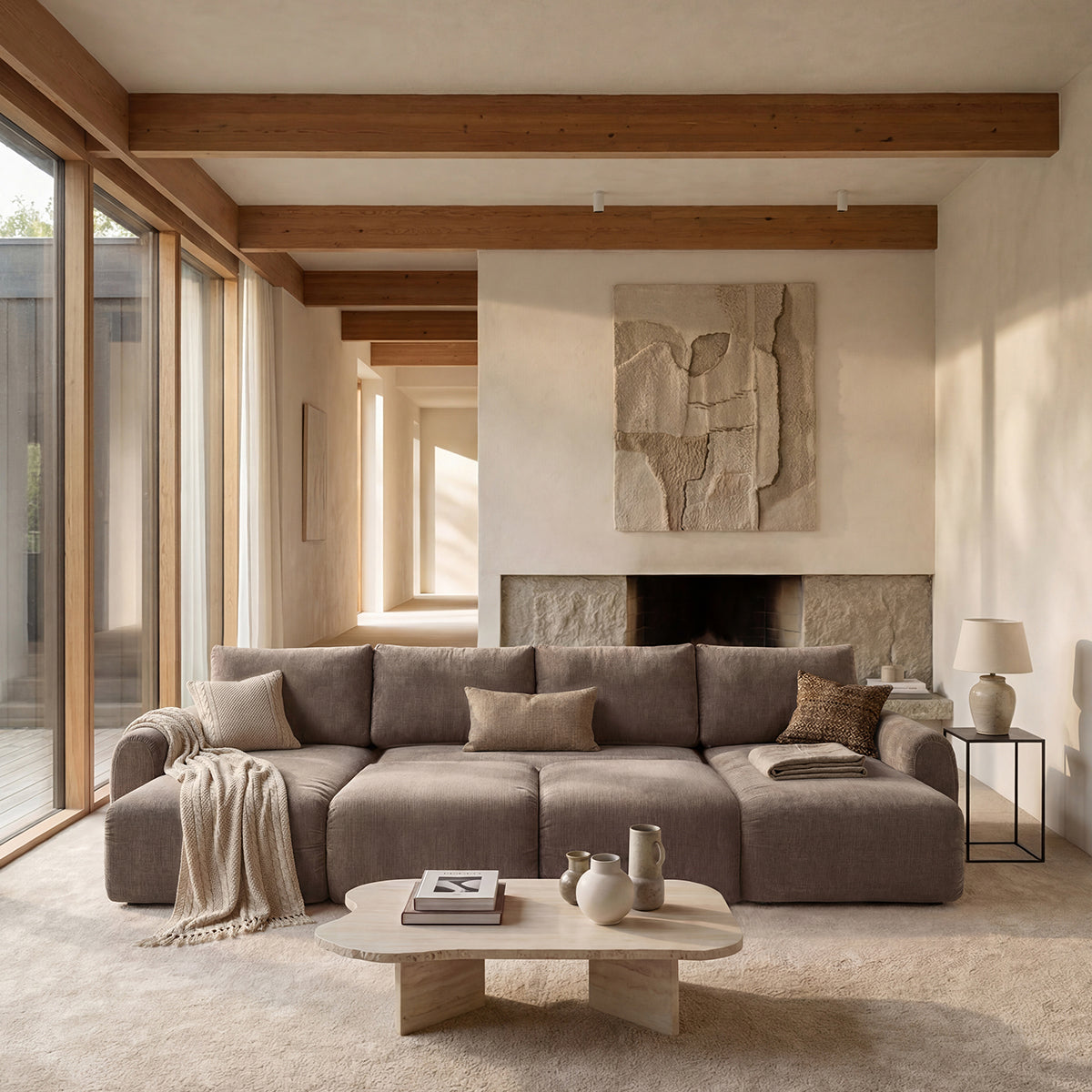 Norum Sofa Bed U Shape
