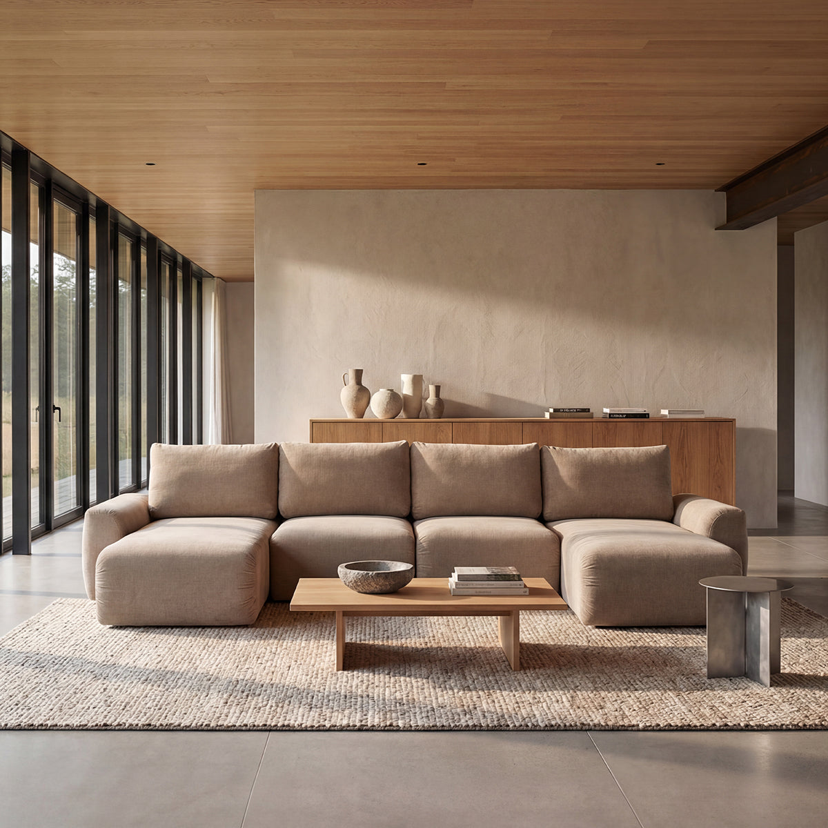 Norum Sofa Bed U Shape