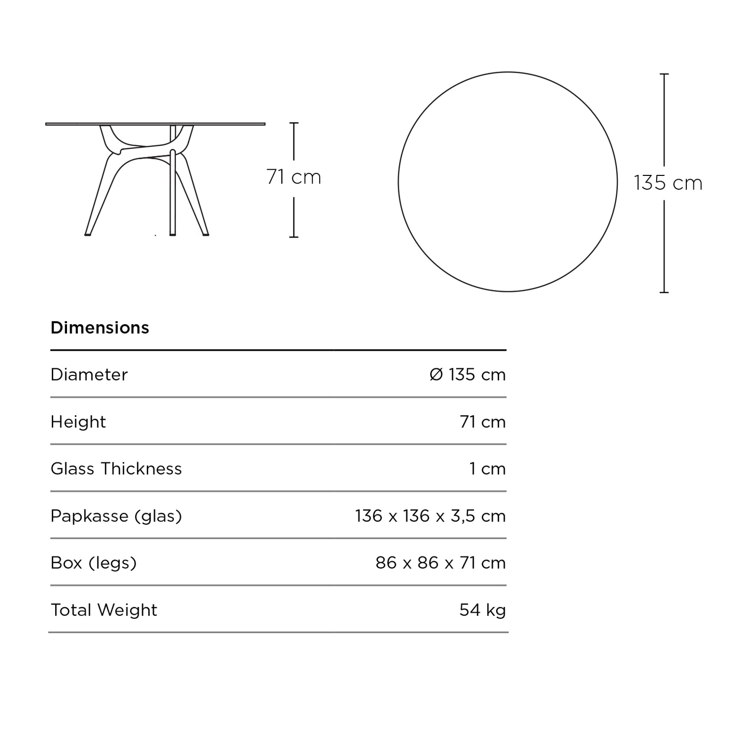Hans Bølling｜TRIIIO Dining Table
