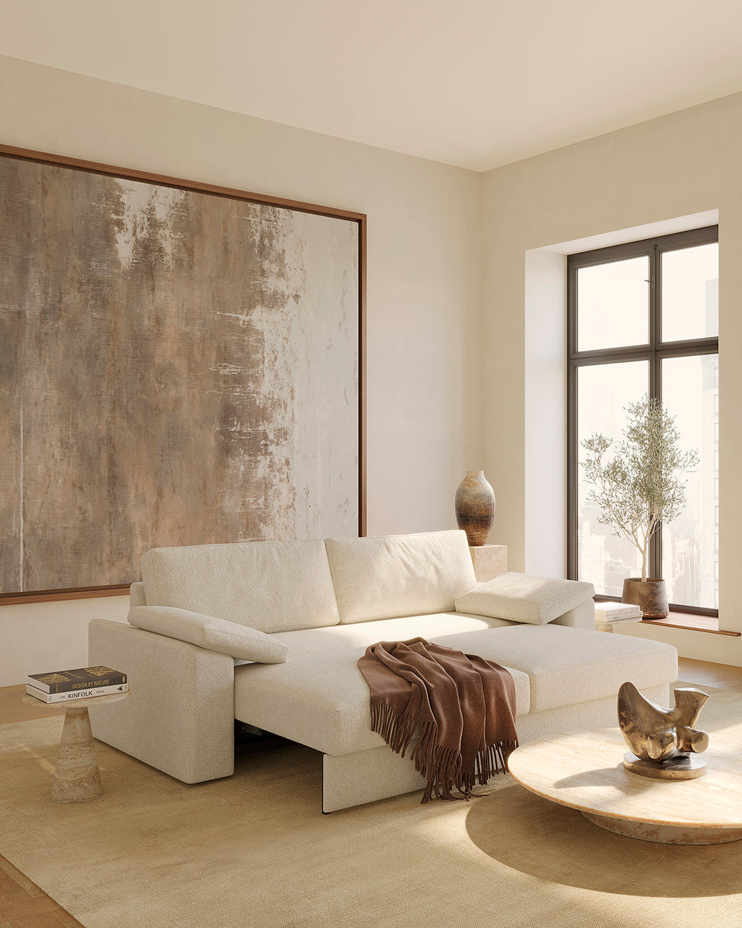 Vilander Sleeper Sofa With Cushion Arms