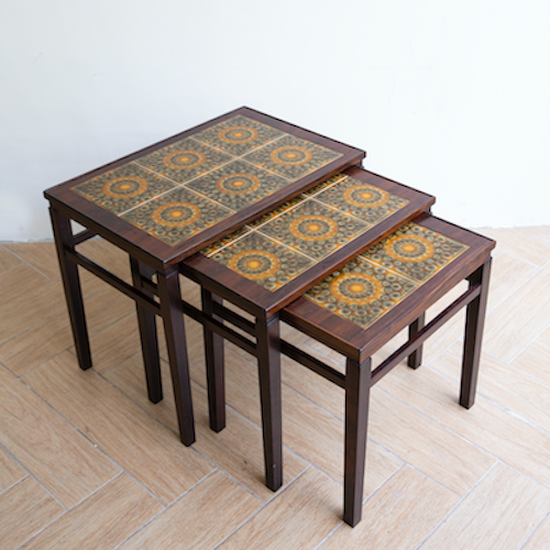 60's Vintage Nesting Table