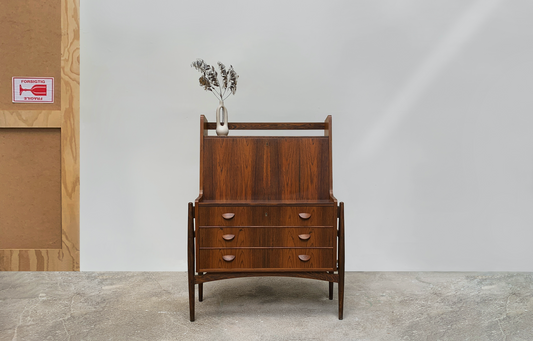 Rosewood Makeup Cabinet