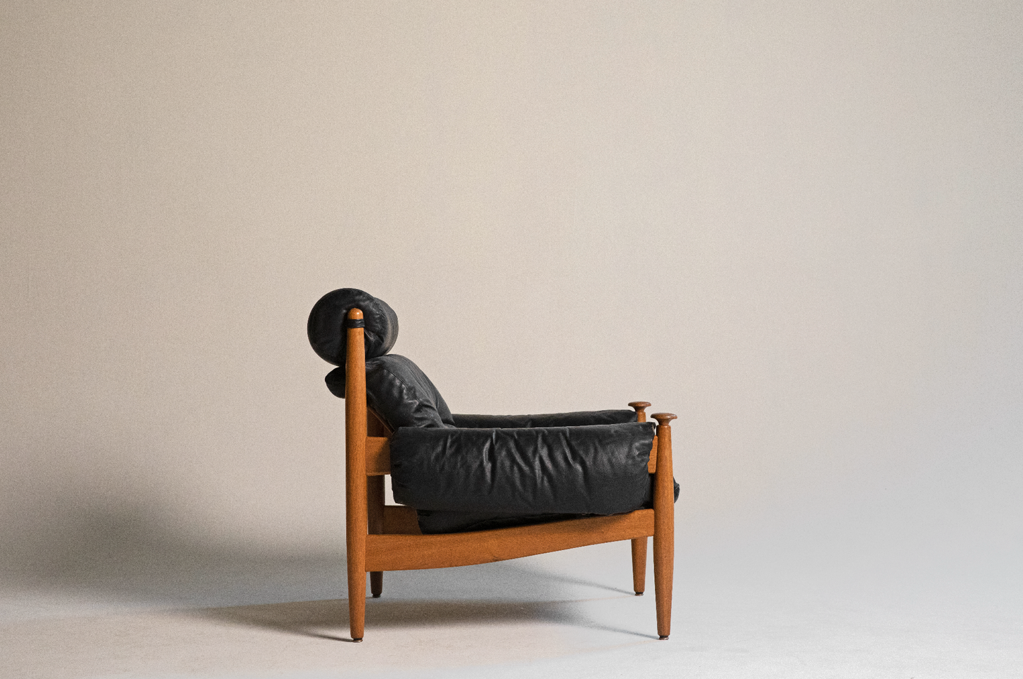 Scandinavian Vintage Leather Sofa