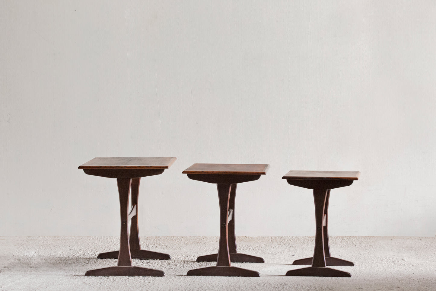 60's Vintage Rosewood Nesting Table