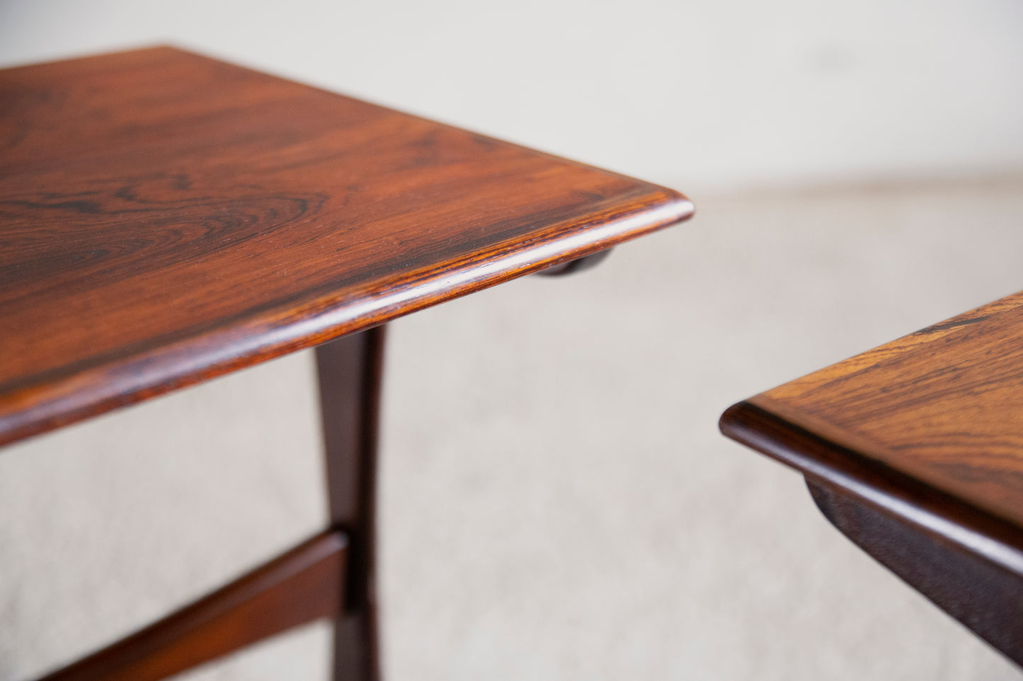 60's Vintage Rosewood Nesting Table