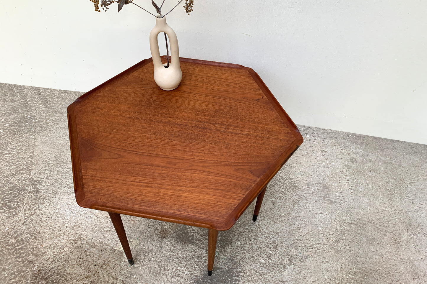 60's Vintage Teak Sidetable